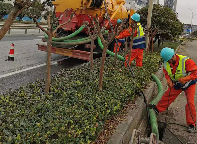 襄城市政管道清淤